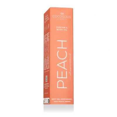 COCOSOLIS Suntan &amp; Body Oil Peach Sonnenschutz für Frauen 100 ml