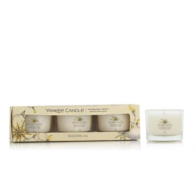 Yankee Candle Twinkling Lights Geschenkset Duftkerze 3 x 37 g