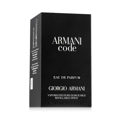 Giorgio Armani Code Eau de Parfum für Herren Nachfüllbar 50 ml