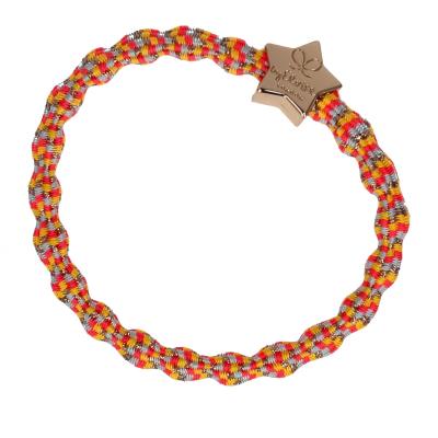 By Eloise London Metallic Gold Star Haargummi für Frauen 1 St. Farbton  Tropicana