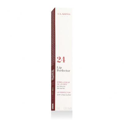 Clarins Lip Perfector Lipgloss für Frauen 12 ml Farbton  24 fuchsia glow