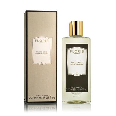 Floris White Rose Duschgel für Frauen 250 ml