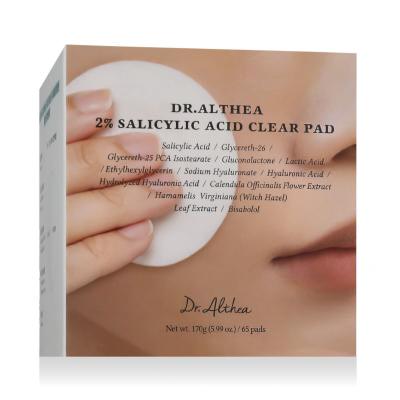 Dr. Althea 2% Salicylic Acid Clear Pad Reinigungstücher 65 St.