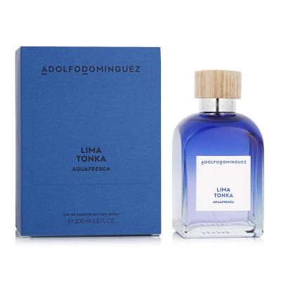 Adolfo Dominguez Agua Fresca Lima Tonka Eau de Toilette für Herren 200 ml