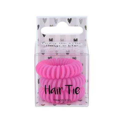2K Hair Tie Haargummi für Frauen 3 St. Farbton  Pink