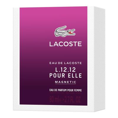Lacoste Eau de Lacoste L.12.12 Magnetic Eau de Parfum für Frauen 80 ml
