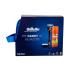 Gillette Fusion Proglide Flexball Geschenkset Rasierer mit einer Klinge 1 St + Ersatzklinge 2 St + Rasiergel HydraGel Sensitive 75 ml + Kosmetiktasche