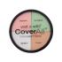 Wet n Wild CoverAll Concealer Palette Concealer für Frauen 6,5 g