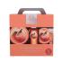 The Body Shop Vineyard Peach Geschenkset Körperbutter 200 ml + Körperpeeling 200 ml + Duschgel 250 ml+ Lippen Gloss 12 ml