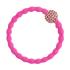 By Eloise London Bling Charms Disco Ball Haargummi für Frauen 1 St. Farbton  Fuchsia