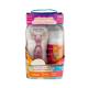 Gillette Venus Vibrance Geschenkset  Rasierer mit einer Klinge und Batterie 1 St + Halterung 1 St + Rasiergel Satin Care Radiant Apricot 75 ml + Kosmetiktasche