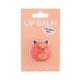 2K Cute Animals Lip Balm Strawberry Lippenbalsam für Frauen 6 g