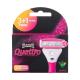Wilkinson Sword Quattro For Women Ersatzklinge für Frauen Ersatzklinge 4 St.