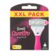 Wilkinson Sword Quattro For Women Sensitive Ersatzklinge für Frauen Ersatzklinge 6 St.