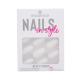 Essence Nails In Style Kunstnägel mit selbstklebenden Pads für Frauen Farbton 15 Keep It Basic Kunstnägel 12 St.