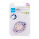 MAM Night Silicone Pacifier 0m+ Stars Leuchtender Silikon-Schnuller für Kinder 1 St.