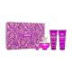 Versace Pour Femme Dylan Purple Geschenkset  Eau de Parfum 100 ml + Eau de Parfum 5 ml + Duschgel 100 ml + Körperlotion 100 ml