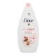 Dove Caring Bath Almond Cream With Hibiscus Cremiger Badeschaum für Frauen 450 ml