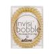 Invisibobble Slim Haargummi für Frauen Farbton Stay Gold Haargummi 3 St.