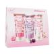 Dermacol Flower Power Geschenkset  Duschcreme Magnolia Flower 200 ml + Duschcreme Lilac Flower 200 ml + Duschcreme Rose Flower 200 ml