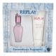 Replay Jeans Spirit! For Her Geschenkset  EDT 20 ml + Körpermilch 100 ml