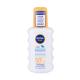 Nivea Sun Kids Protect & Sensitive Sun Spray SPF50+ Sonnenspray für sensible Kinderhaut für Kinder 200 ml
