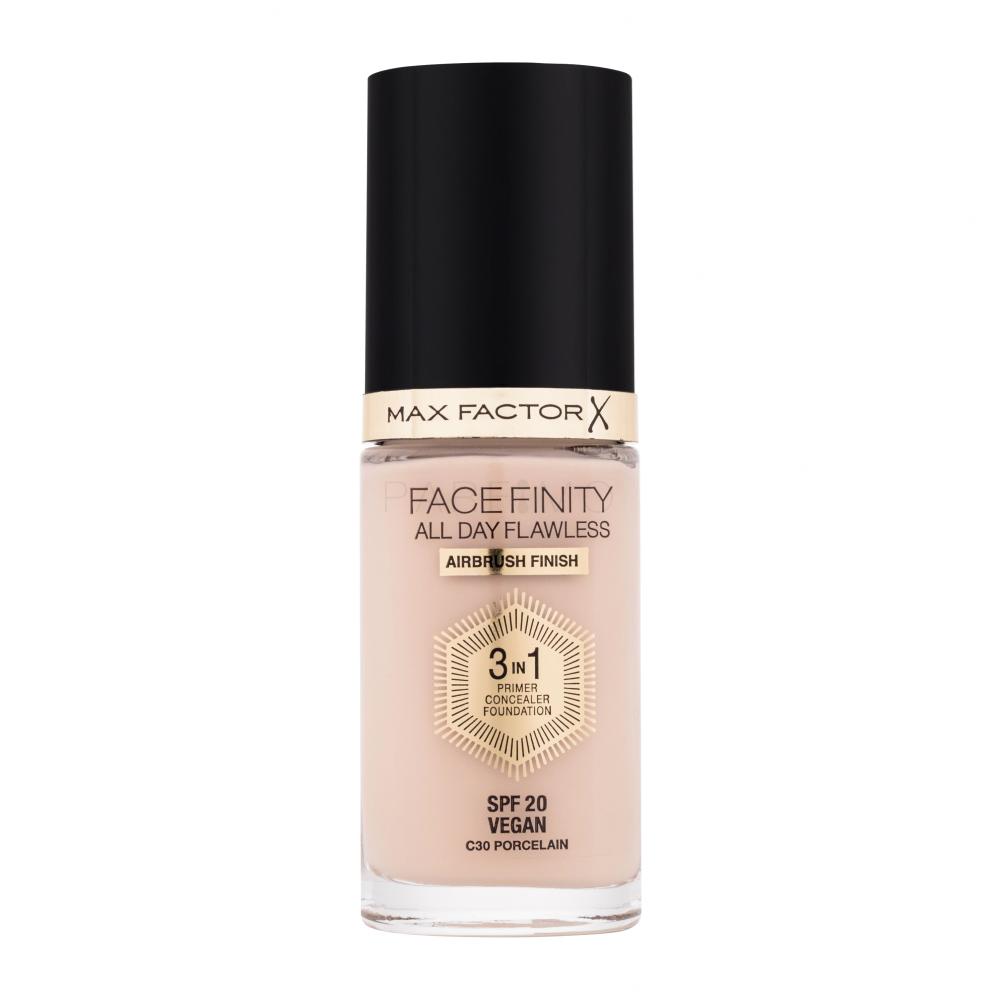 Max Factor Facefinity All Day Flawless SPF20 Foundation für Frauen 30 ml Farbton  C30 Porcelain