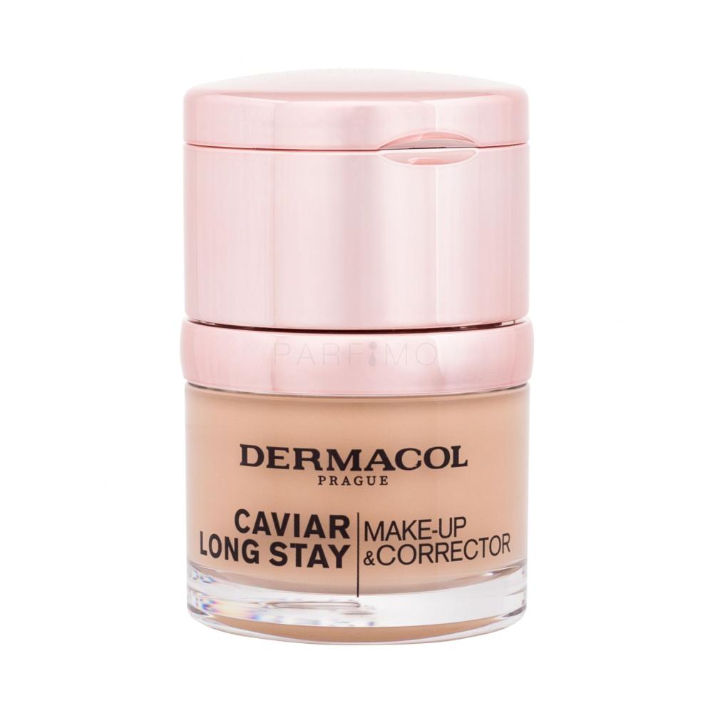 Dermacol Caviar Long Stay Make-Up & Corrector Foundation für Frauen 30 ml Farbton  3 Nude