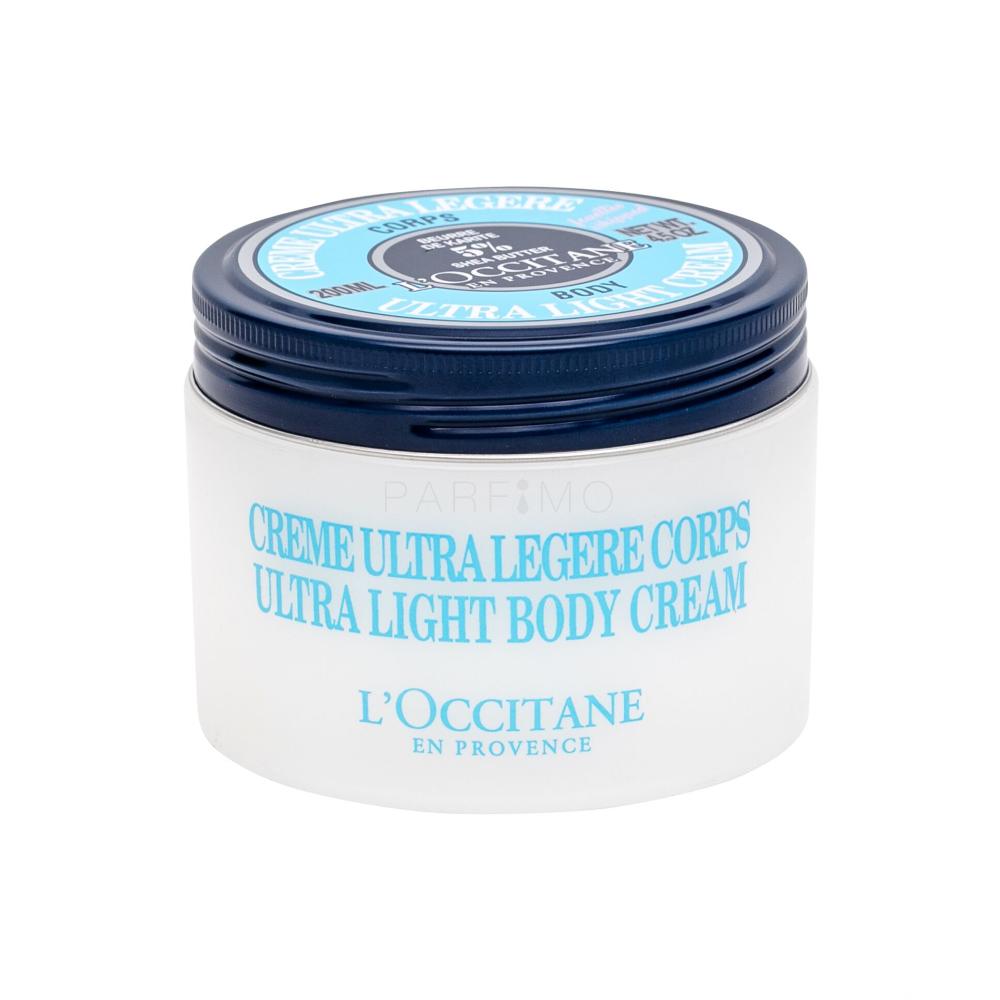 L'Occitane Shea Butter Ultra Light Körpercreme für Frauen 200 ml