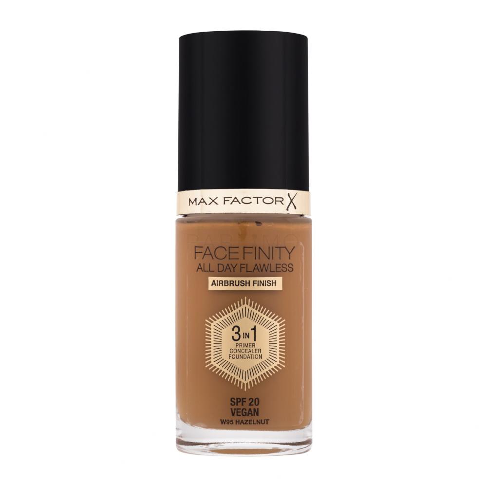 Max Factor Facefinity All Day Flawless SPF20 Foundation für Frauen 30 ml Farbton  W95 Hazelnut