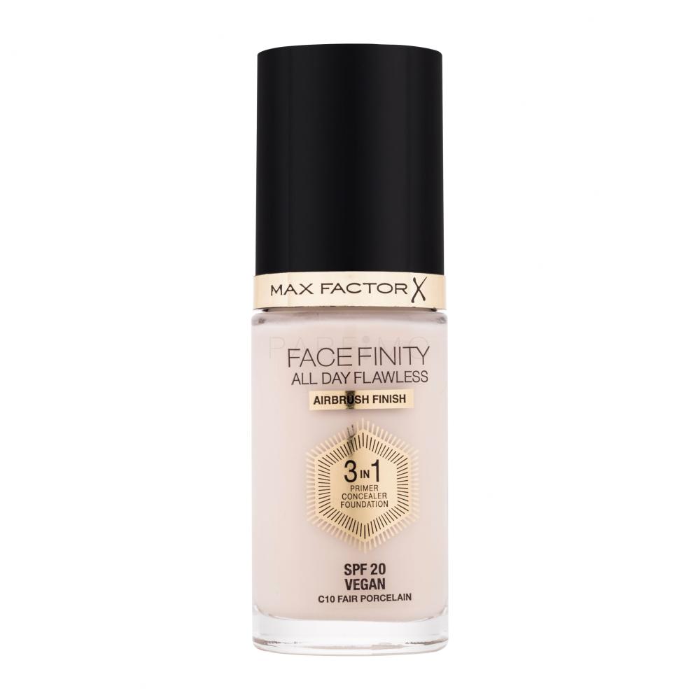 Max Factor Facefinity All Day Flawless SPF20 Foundation für Frauen 30 ml Farbton  C10 Fair Porcelain