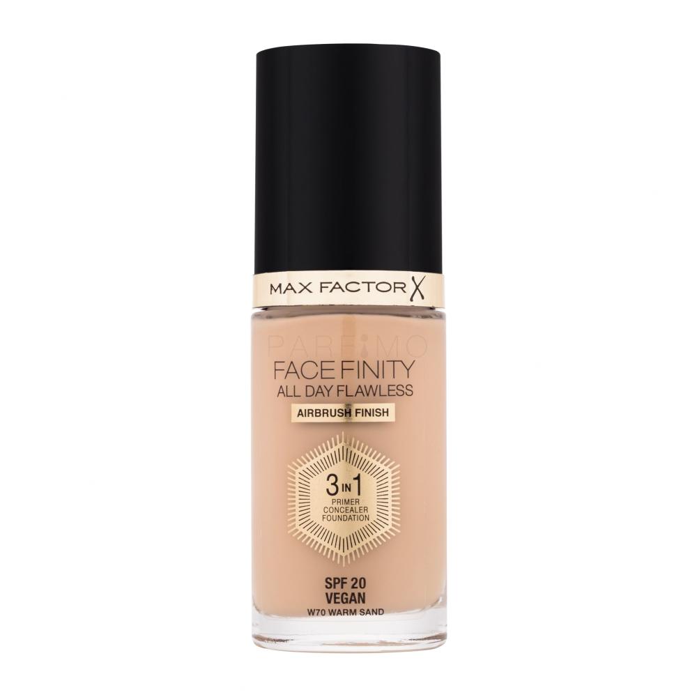 Max Factor Facefinity All Day Flawless SPF20 Foundation für Frauen 30 ml Farbton  W70 Warm Sand