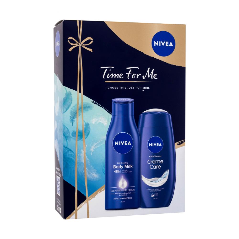Nivea Time For Me Geschenkset Duschcreme 250 ml + Körpermilch Rich