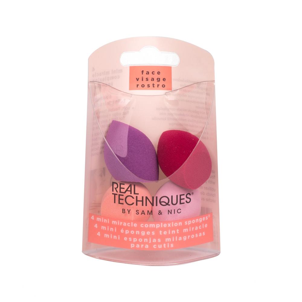 Real Techniques Miracle Complexion Sponge Mini Applikator für Frauen 4 St.
