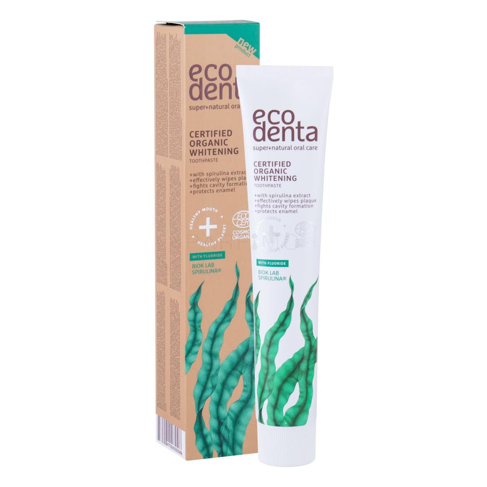 Ecodenta Organic Spirulina Whitening Zahnpasta 75 ml