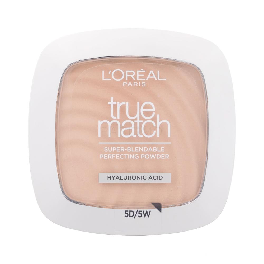 L'Oréal Paris True Match Puder für Frauen 9 g Farbton  5.D/5.W Dore Warm