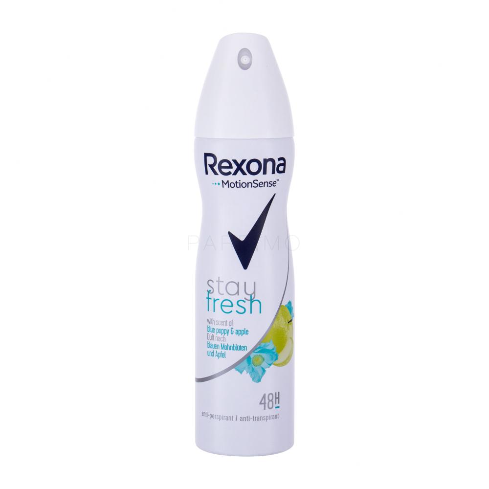 Rexona MotionSense Stay Fresh Blue Poppy & Apple Antiperspirant für Frauen 150 ml