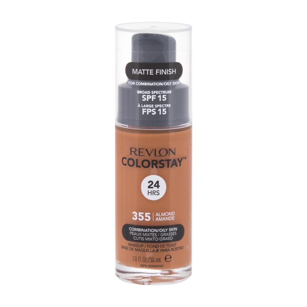 Revlon Colorstay Combination Oily Skin SPF15 Foundation für Frauen 30 ml Farbton  355 Almond