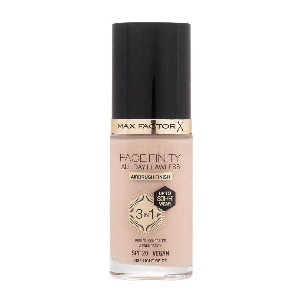 Max Factor Facefinity All Day Flawless SPF20 Foundation für Frauen 30 ml Farbton  N32 Light Beige