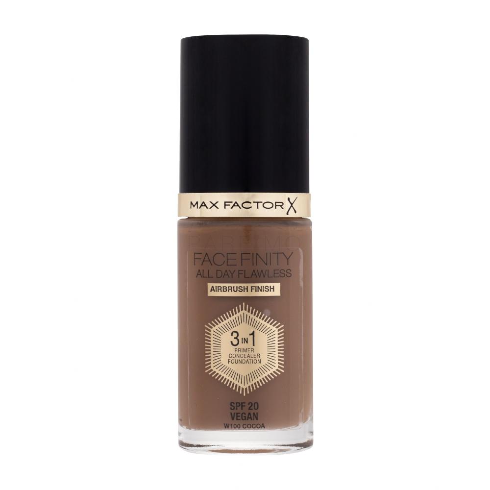 Max Factor Facefinity All Day Flawless SPF20 Foundation für Frauen 30 ml Farbton  W100 Cocoa