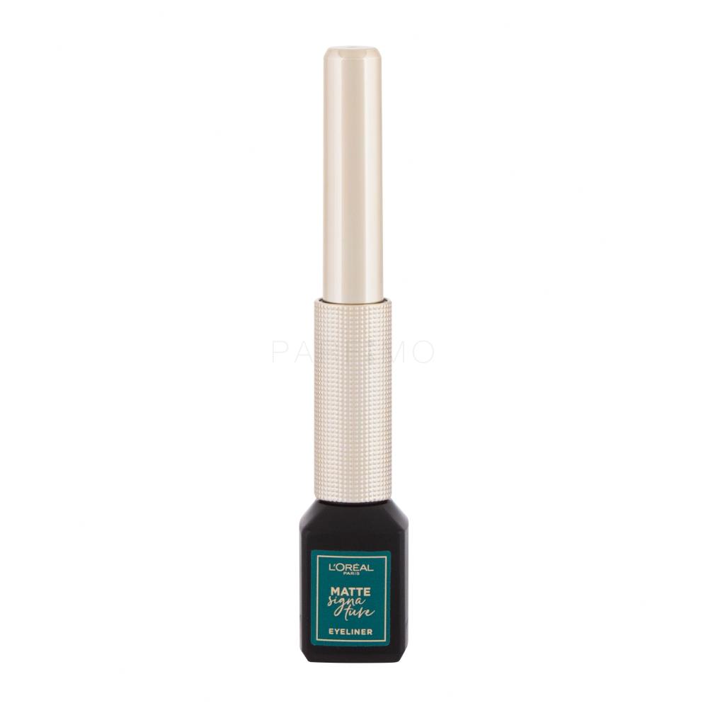 L'Oréal Paris Matte Signature Eyeliner für Frauen 3 ml Farbton  04 Emeraude Signature