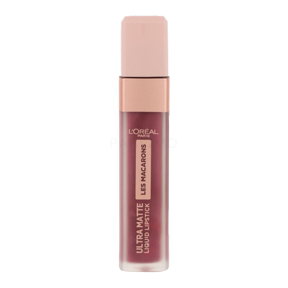 L'Oréal Paris Les Macarons Ultra Matte Lippenstift für Frauen 7,6 ml Farbton  820 Praline De Paris