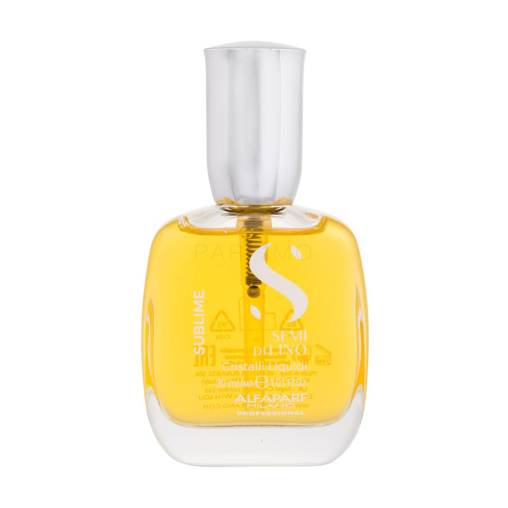 ALFAPARF MILANO Semi Di Lino Sublime Cristalli Liquid The Original Haaröl für Frauen 30 ml