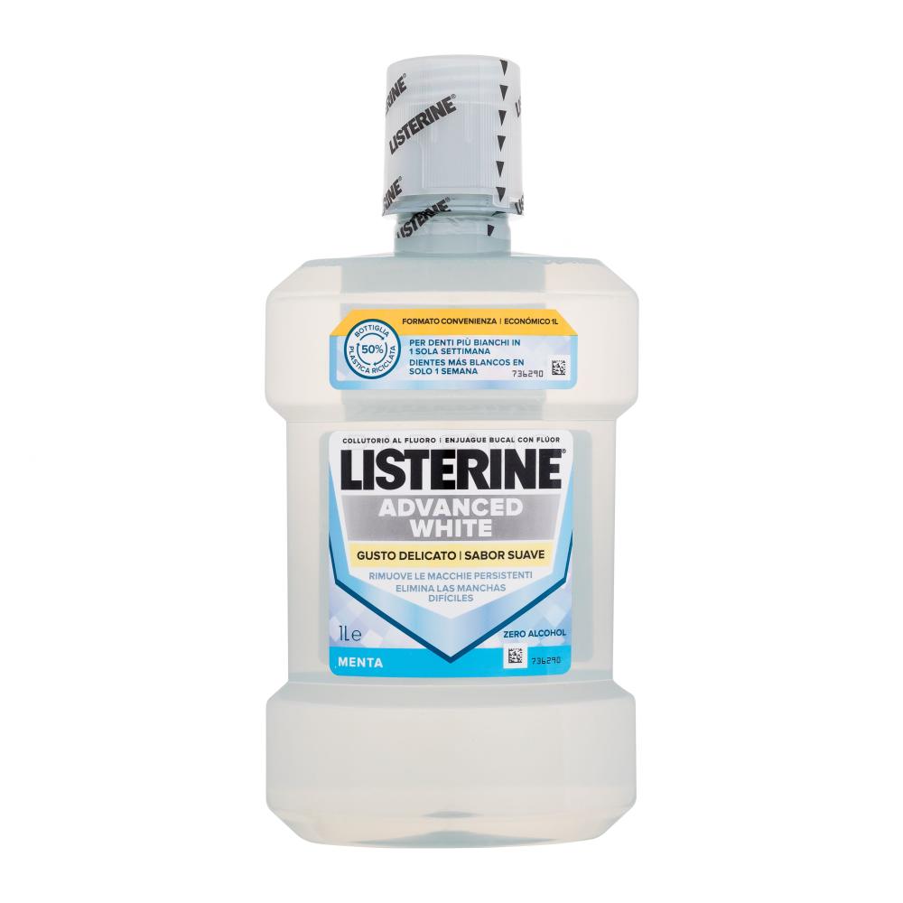 Listerine Advanced White Mild Taste Mouthwash Mundwasser 1000 ml