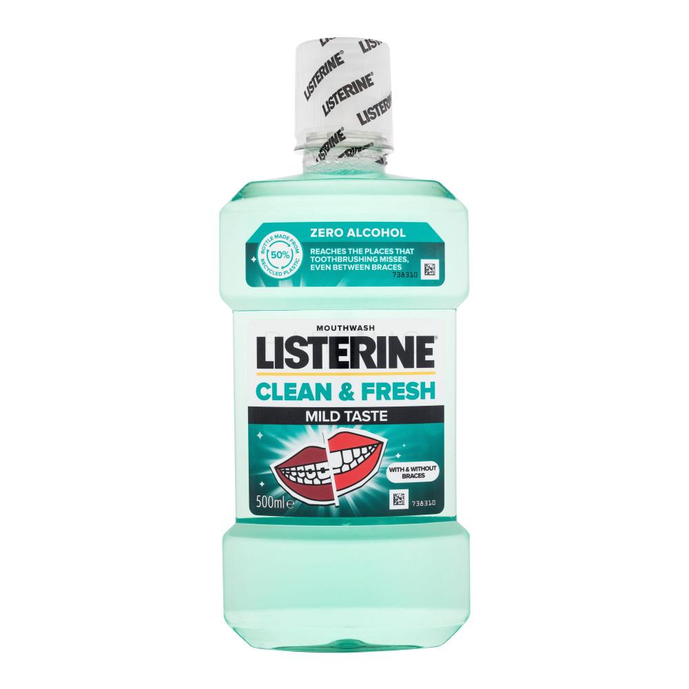 Listerine Clean & Fresh Mild Taste Mouthwash Mundwasser 500 ml