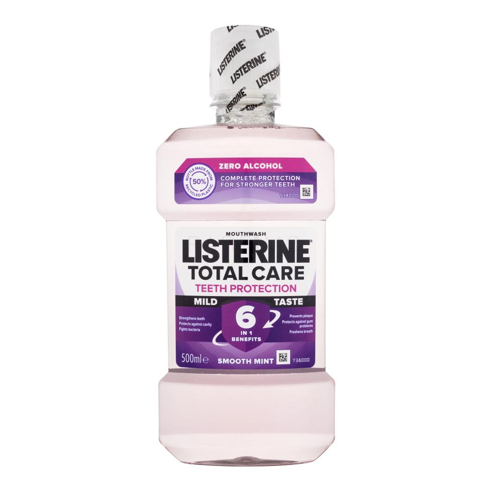 Listerine Total Care Teeth Protection Mild Taste Mouthwash 6 in 1 Mundwasser 500 ml