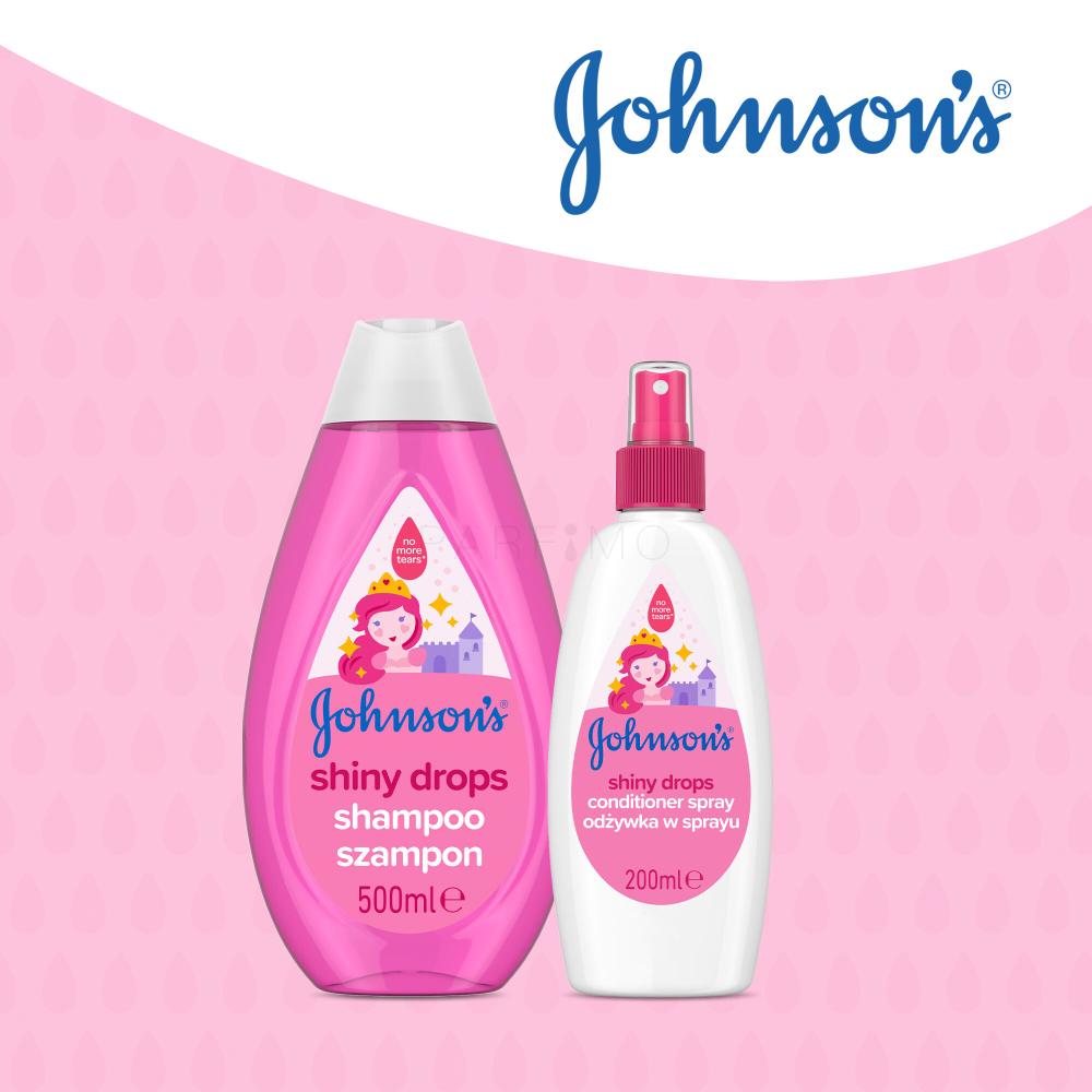 Johnson´s Shiny Drops Kids Conditioner Spray Conditioner für Kinder