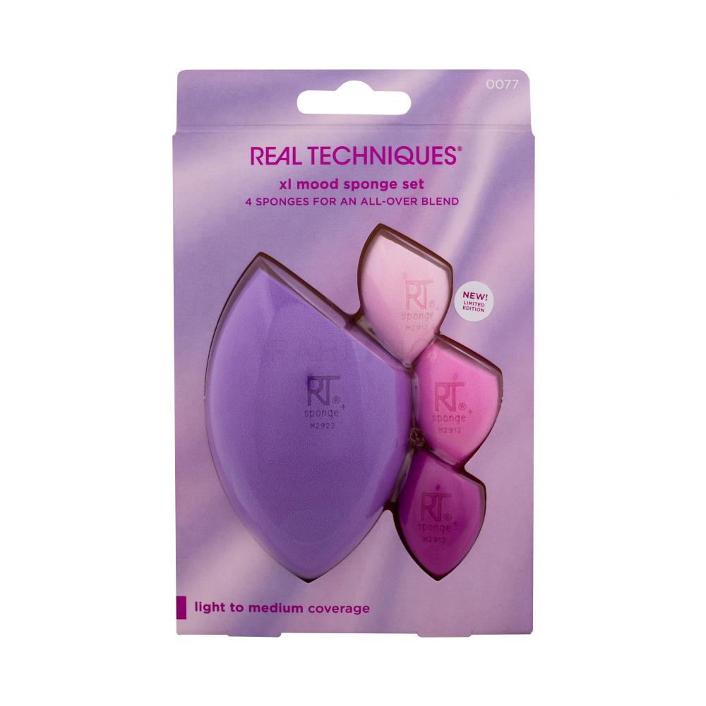 Real Techniques Afterglow XL Mood Sponge Set Applikator für Frauen Set