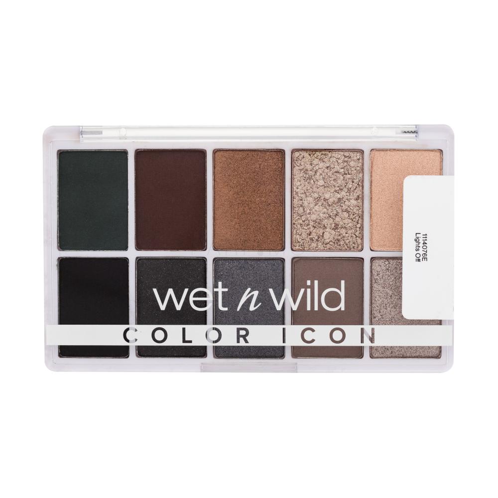 Wet n Wild Color Icon 10 Pan Palette Lidschatten für Frauen 12 g Farbton  Lights Off