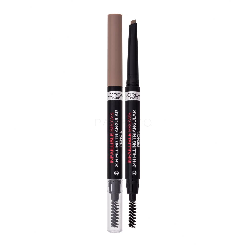L'Oréal Paris Infaillible Brows 24H Filling Triangular Pencil Augenbrauenstift für Frauen 1 ml Farbton  06 Dark Blonde